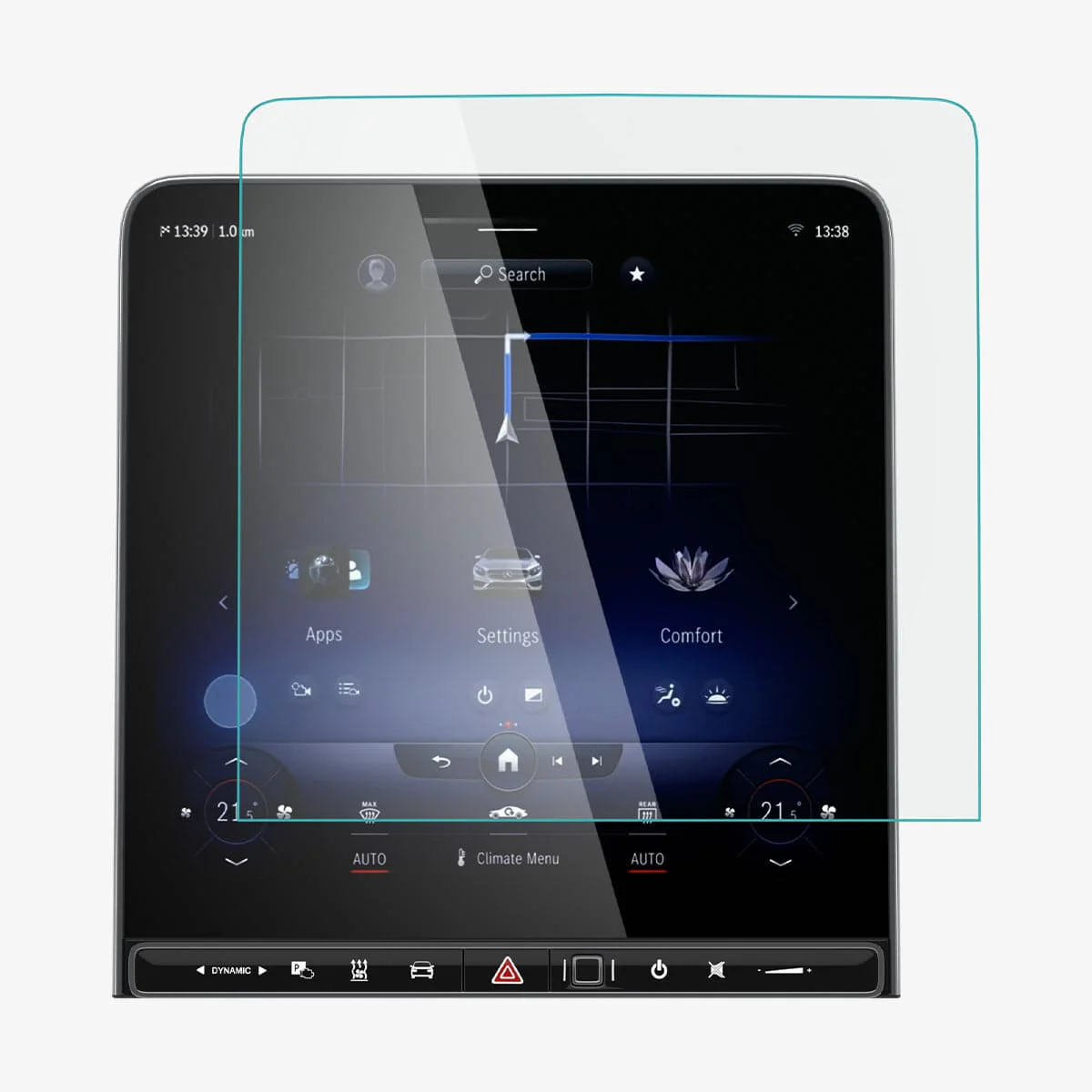 Mercedes Models - Screen Protector GLAS.tR EZ Fit | Anti-Glare 5 Mercedes Models - Screen Protector GLAS.tR EZ Fit | Anti-Glare