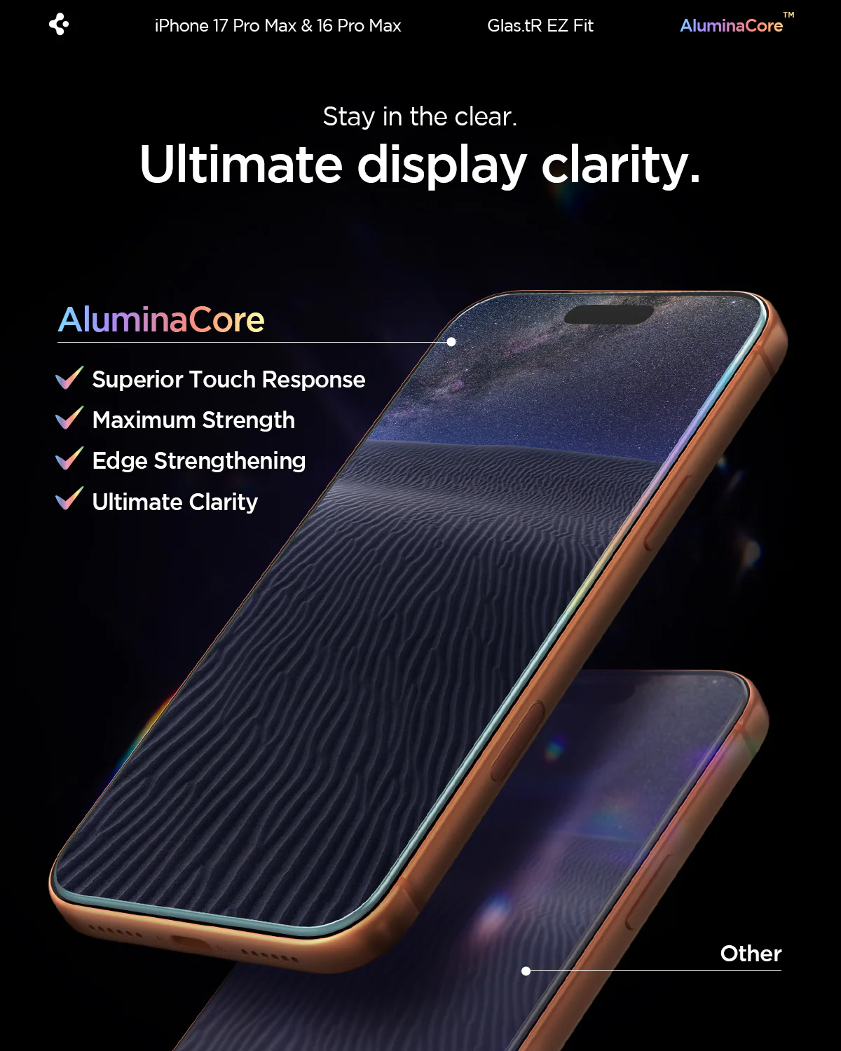 iPhone 16 Series - GLAS.tR EZ Fit | Sensor Protected 12 iPhone 16 Series - GLAS.tR EZ Fit | Sensor Protected