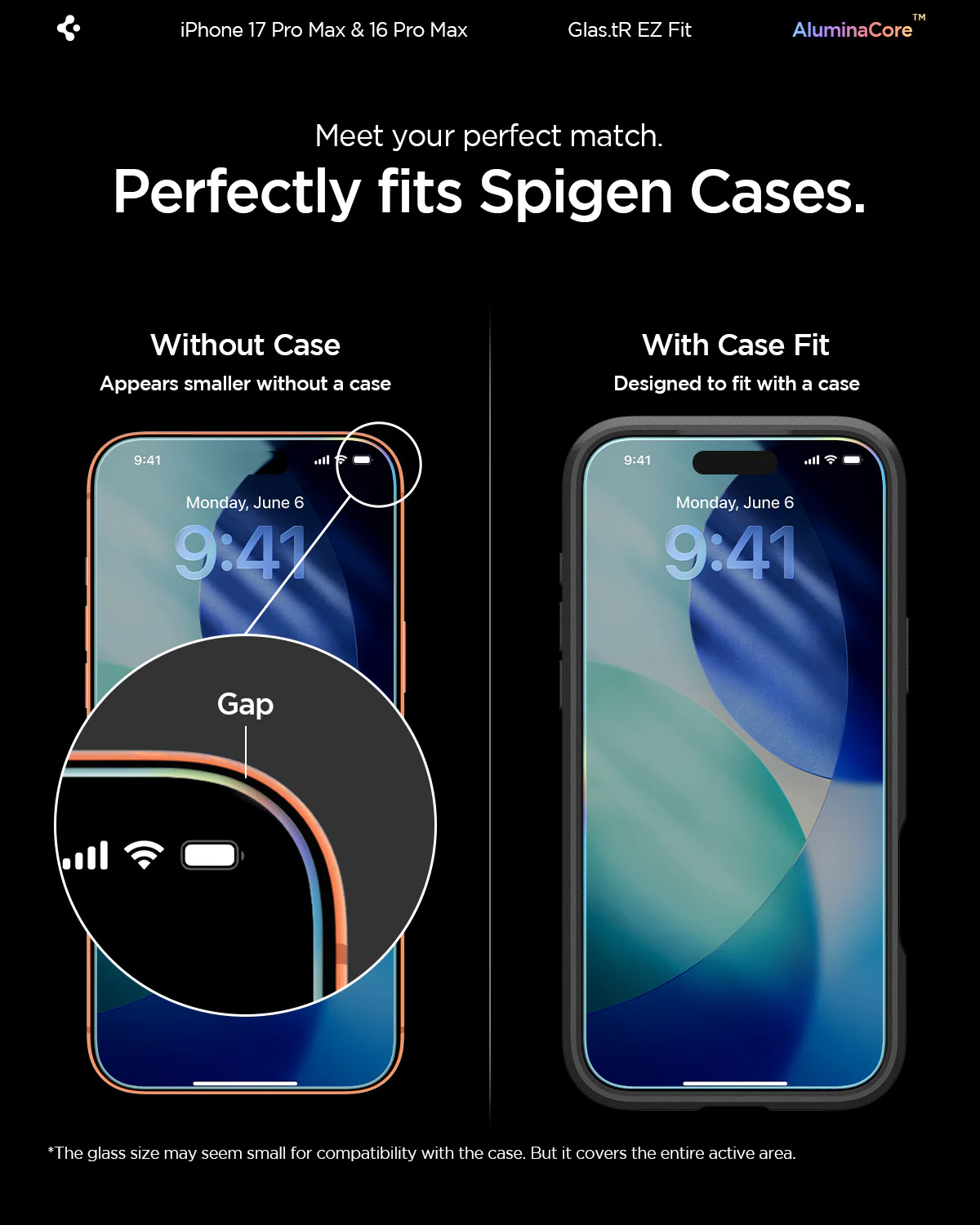 iPhone 16 Series - GLAS.tR EZ Fit | Sensor Protected 15 iPhone 16 Series - GLAS.tR EZ Fit | Sensor Protected