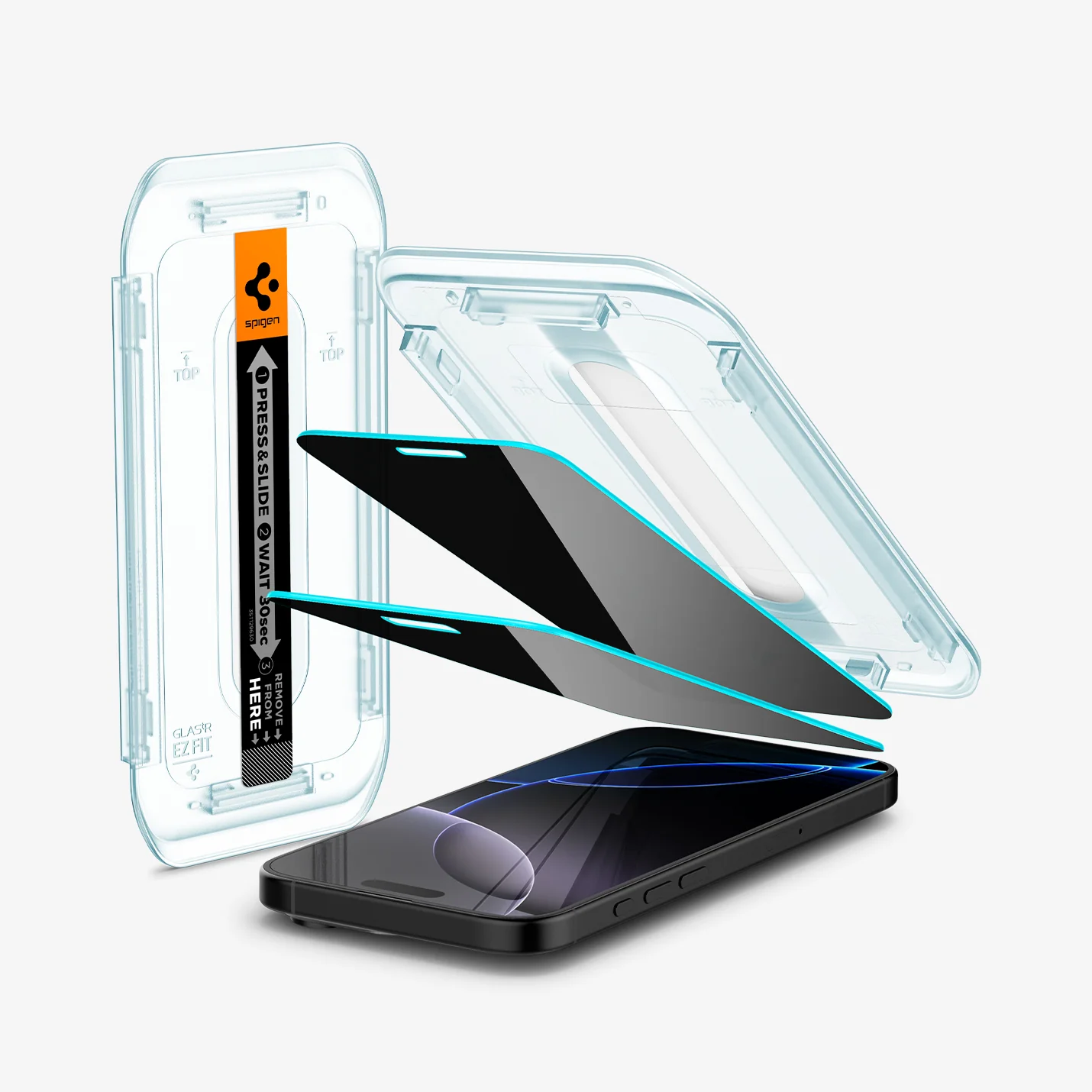 iPhone 16 Series - GLAS.tR EZ Fit | Privacy 14 iPhone 16 Series - GLAS.tR EZ Fit | Privacy