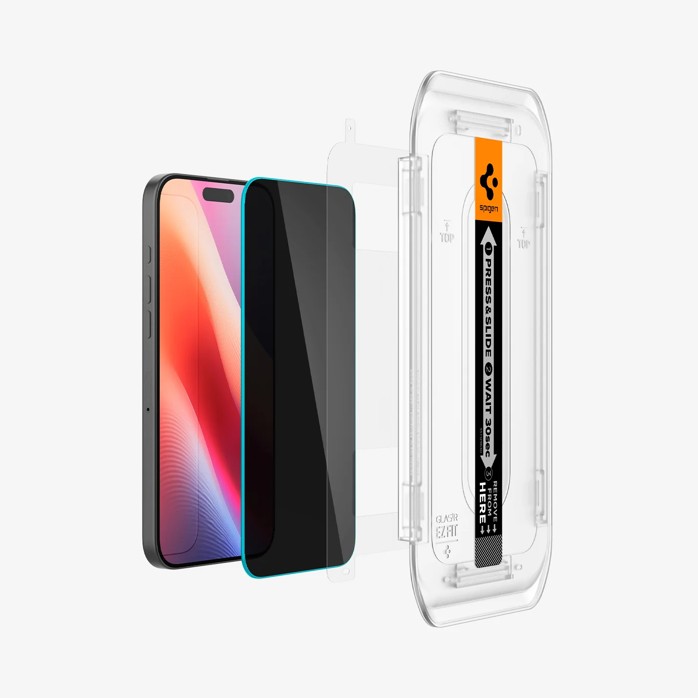 iPhone 16 Series - GLAS.tR EZ Fit | Privacy 2 iPhone 16 Series - GLAS.tR EZ Fit | Privacy