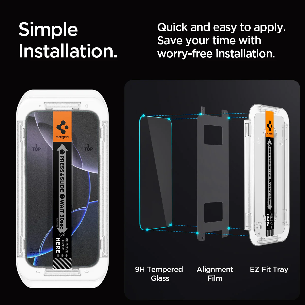 iPhone 16 Series - GLAS.tR EZ Fit | Privacy 25 iPhone 16 Series - GLAS.tR EZ Fit | Privacy