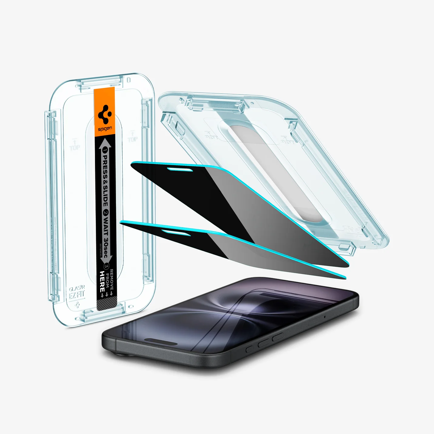 iPhone 16 Series - GLAS.tR EZ Fit | Privacy 27 iPhone 16 Series - GLAS.tR EZ Fit | Privacy
