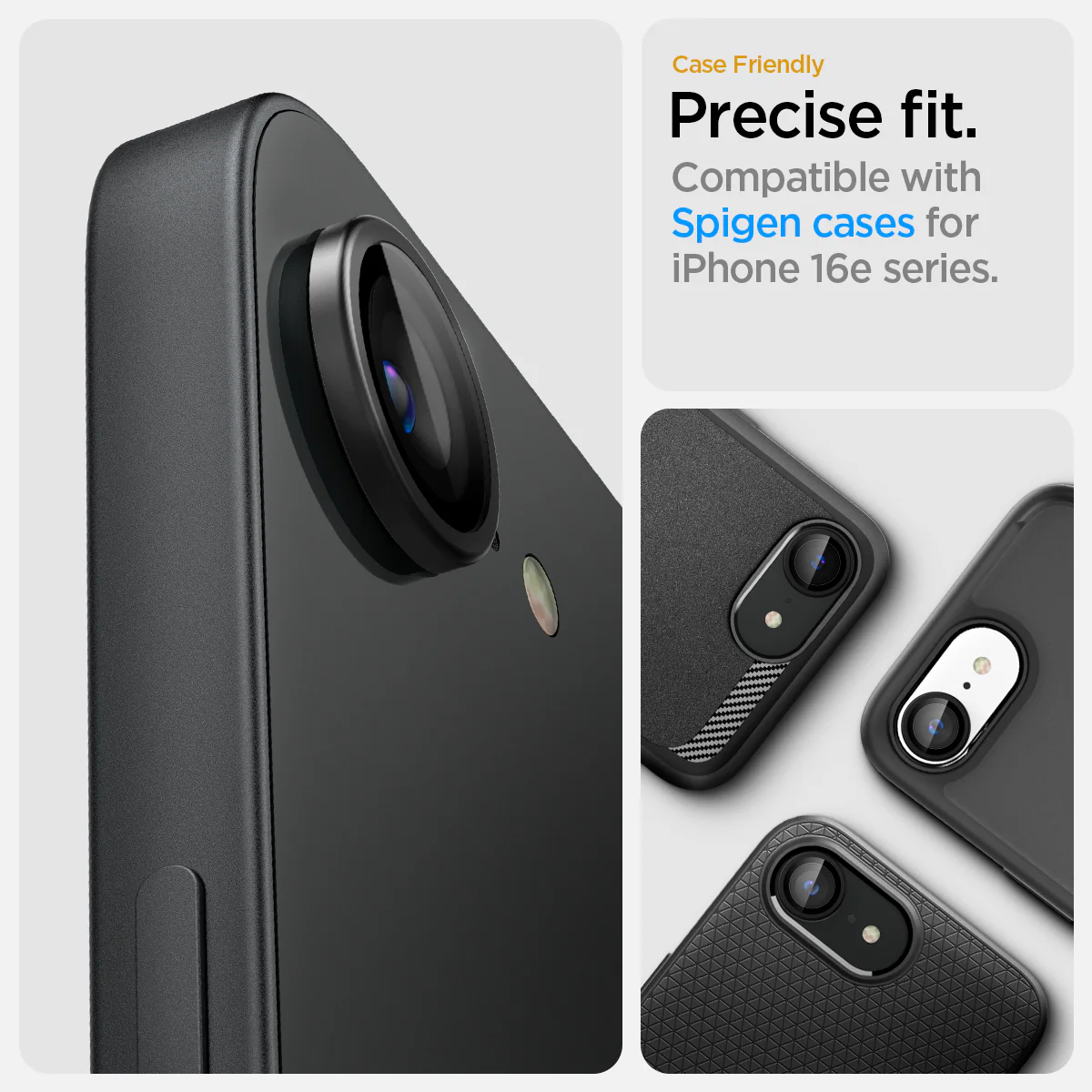 iPhone 16e Series - Optik Pro EZ Fit Lens Protector 9 iPhone 16e Series - Optik Pro EZ Fit Lens Protector