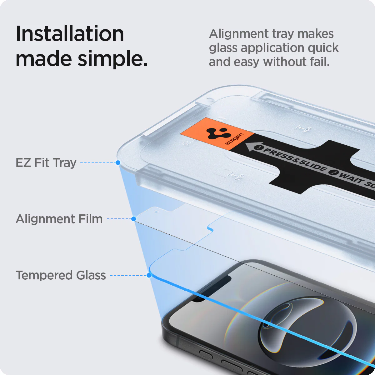 iPhone 16e Series - GLAS.tR EZ Fit 7 iPhone 16e Series - GLAS.tR EZ Fit