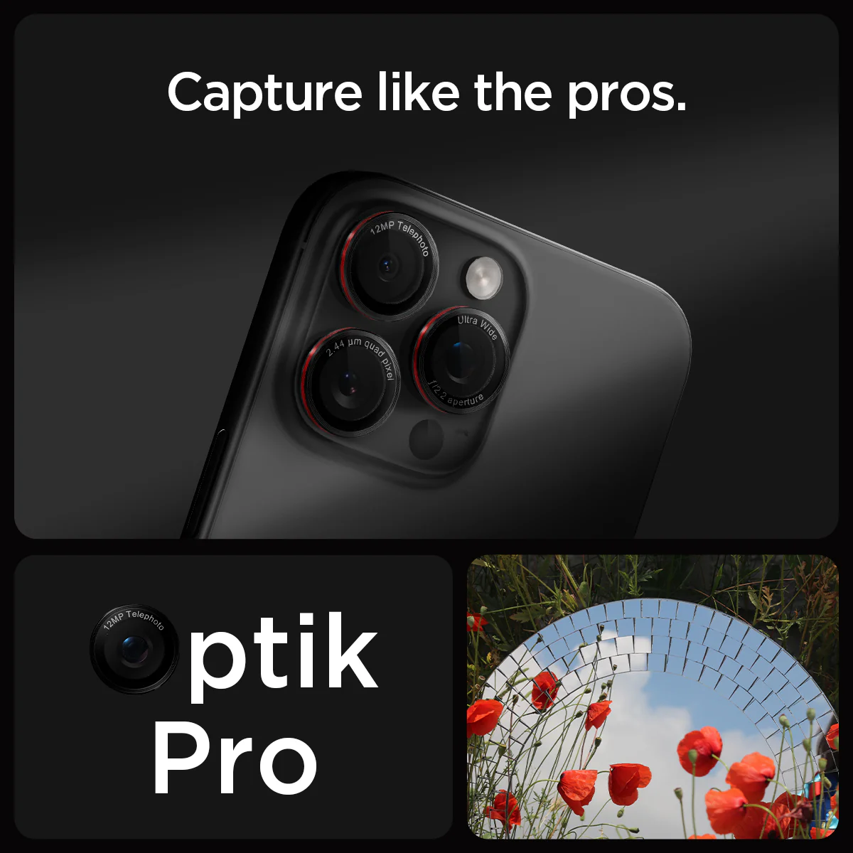 iPhone 16 Series - Optik Pro EZ Fit Lens Protector 18 iPhone 16 Series - Optik Pro EZ Fit Lens Protector