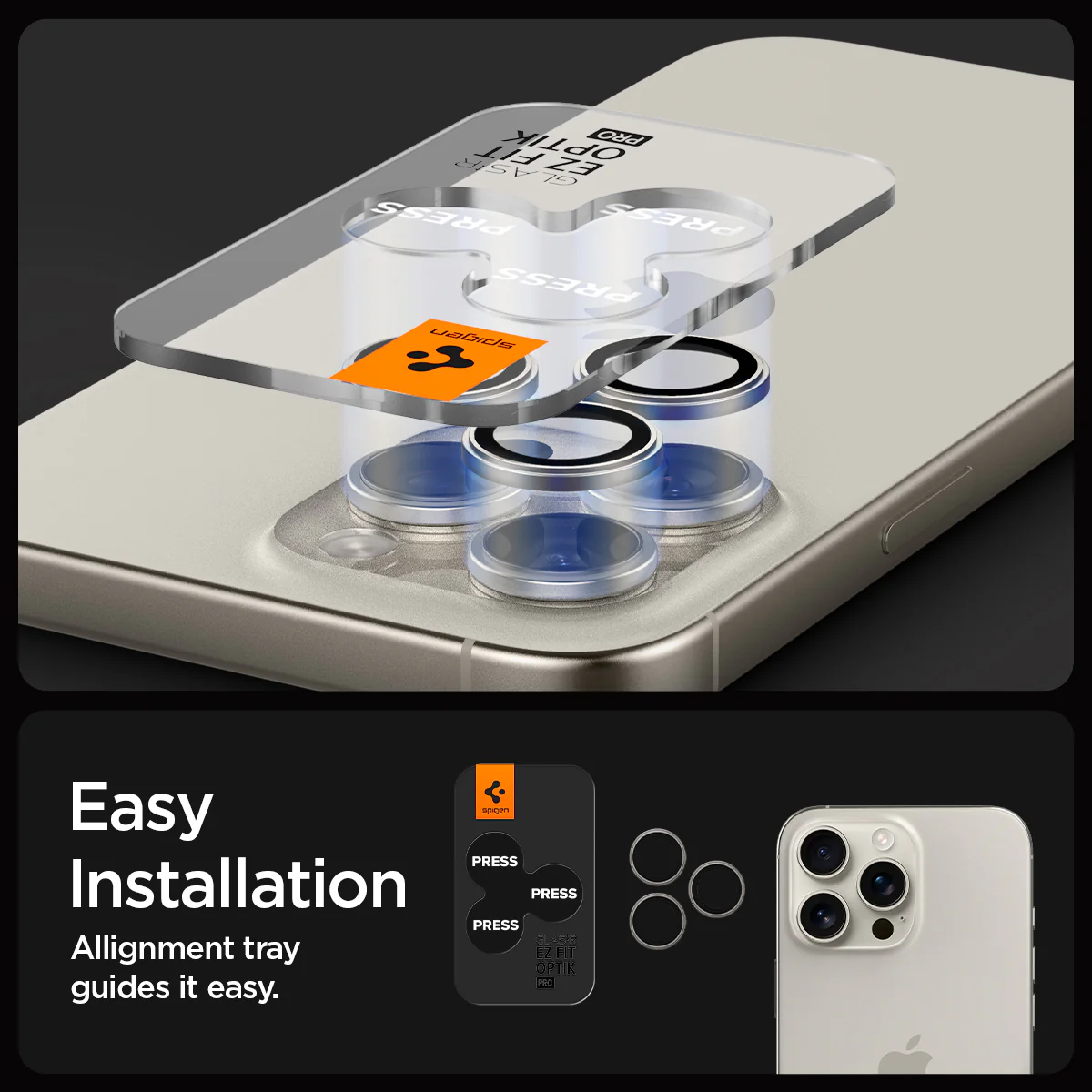 iPhone 16 Series - Optik Pro EZ Fit Lens Protector 44 iPhone 16 Series - Optik Pro EZ Fit Lens Protector