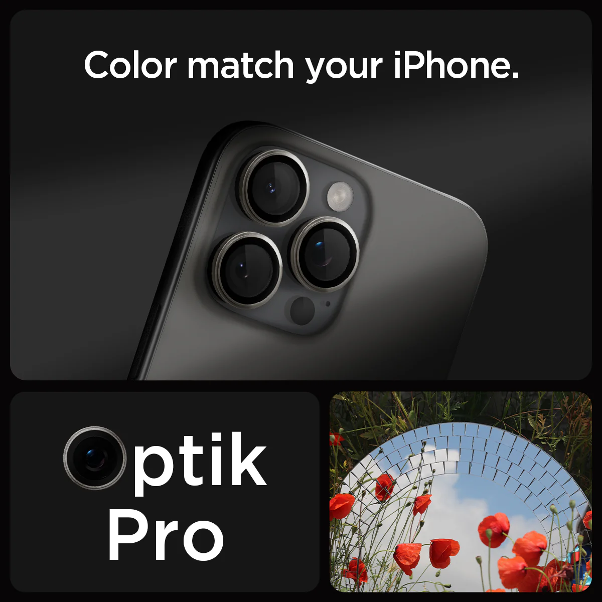 iPhone 16 Series - Optik Pro EZ Fit Lens Protector 83 iPhone 16 Series - Optik Pro EZ Fit Lens Protector