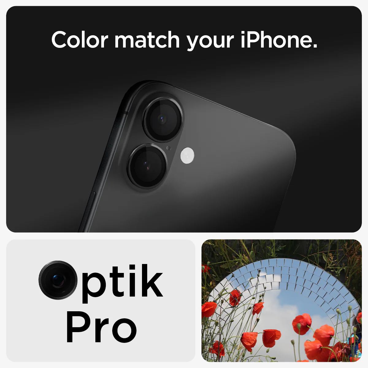 iPhone 16 Series - Optik Pro EZ Fit Lens Protector 93 iPhone 16 Series - Optik Pro EZ Fit Lens Protector