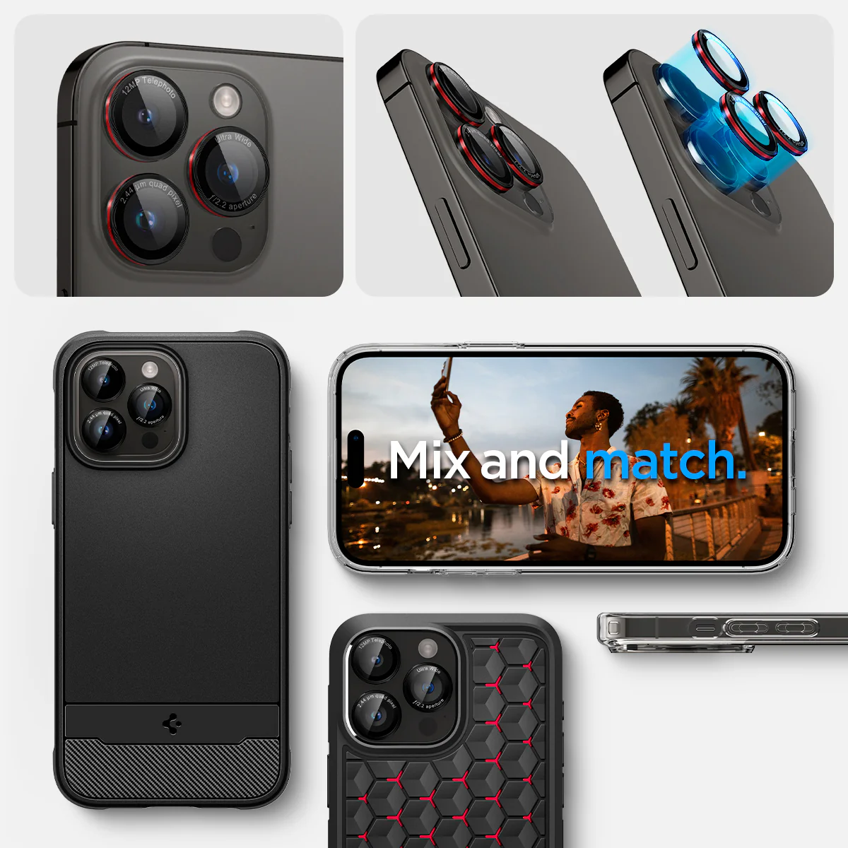 iPhone 15 Series - Optik Pro EZ Fit Lens Protector 107 iPhone 15 Series - Optik Pro EZ Fit Lens Protector