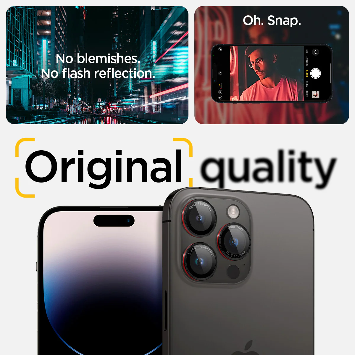 iPhone 15 Series - Optik Pro EZ Fit Lens Protector 109 iPhone 15 Series - Optik Pro EZ Fit Lens Protector