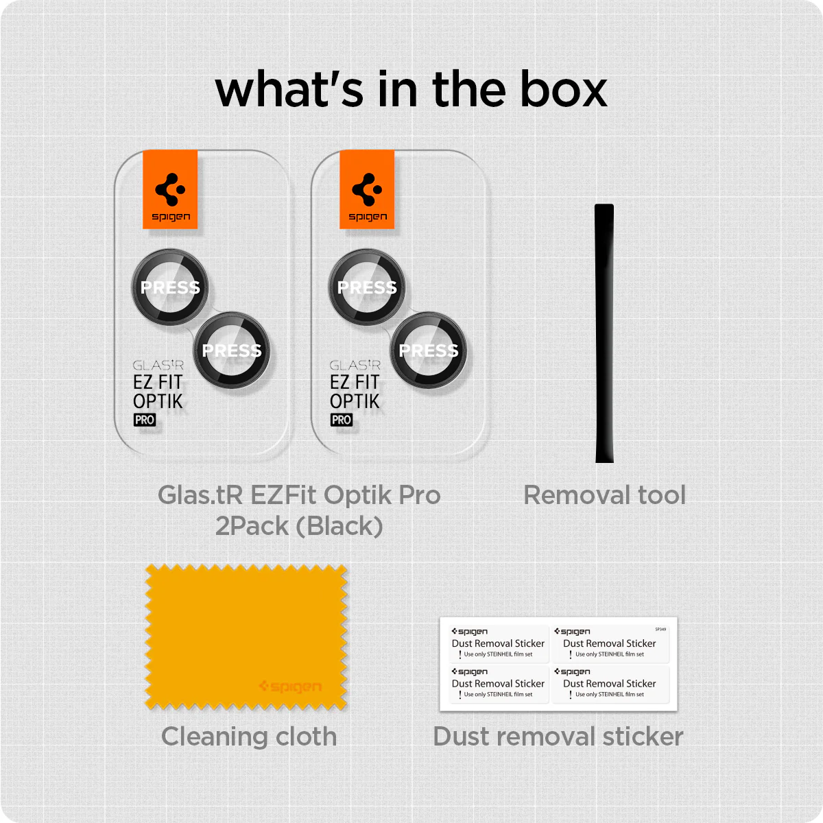 iPhone 15 Series - Optik Pro EZ Fit Lens Protector 11 iPhone 15 Series - Optik Pro EZ Fit Lens Protector