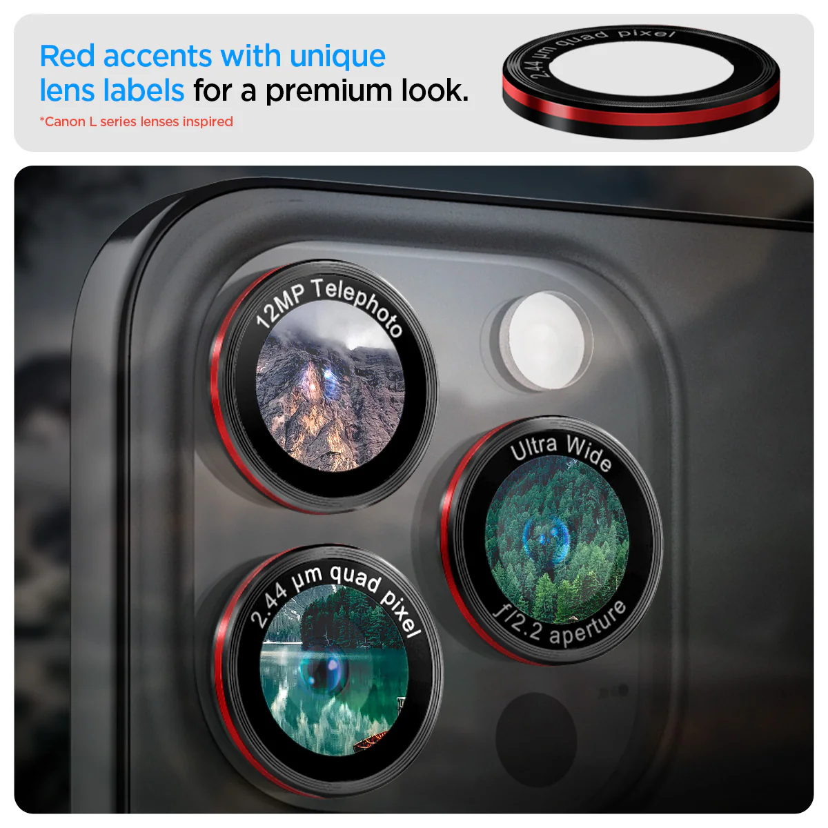 iPhone 15 Series - Optik Pro EZ Fit Lens Protector 111 iPhone 15 Series - Optik Pro EZ Fit Lens Protector