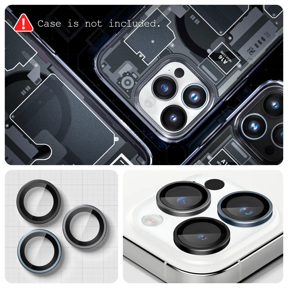iPhone 15 Series - Optik Pro EZ Fit Lens Protector 120 iPhone 15 Series - Optik Pro EZ Fit Lens Protector