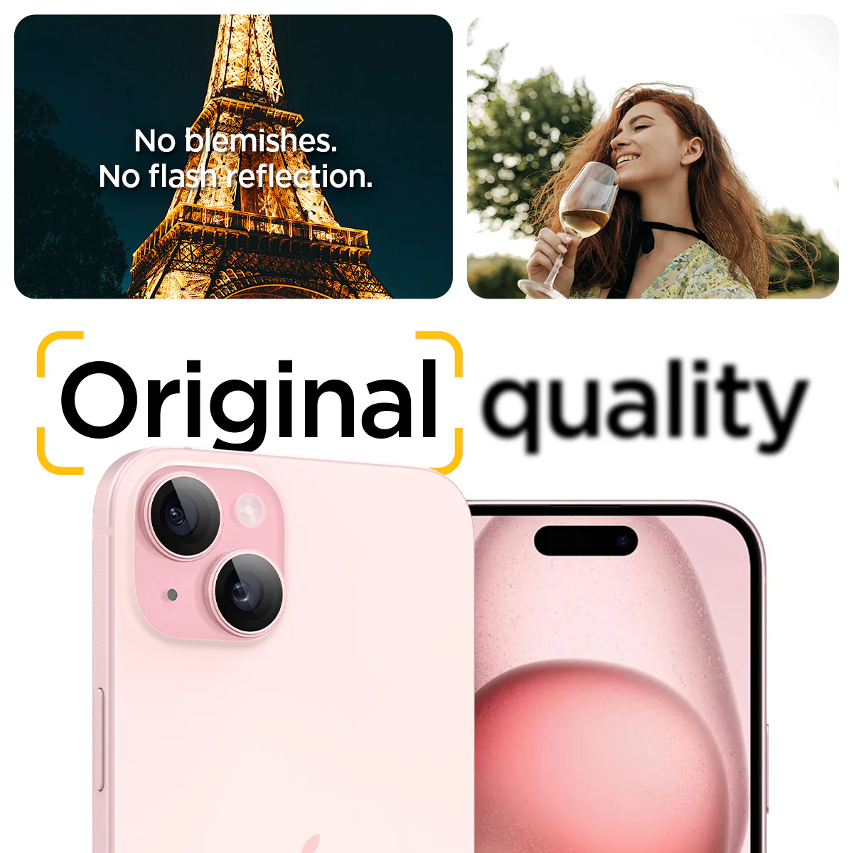 iPhone 15 Series - Optik Pro EZ Fit Lens Protector 167 iPhone 15 Series - Optik Pro EZ Fit Lens Protector