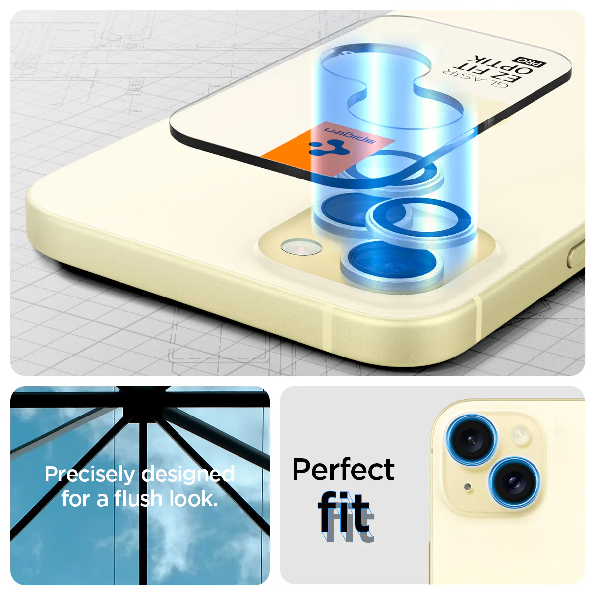 iPhone 15 Series - Optik Pro EZ Fit Lens Protector 178 iPhone 15 Series - Optik Pro EZ Fit Lens Protector