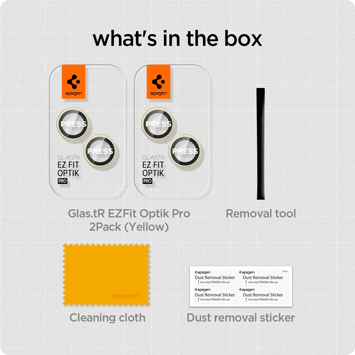 iPhone 15 Series - Optik Pro EZ Fit Lens Protector 181 iPhone 15 Series - Optik Pro EZ Fit Lens Protector