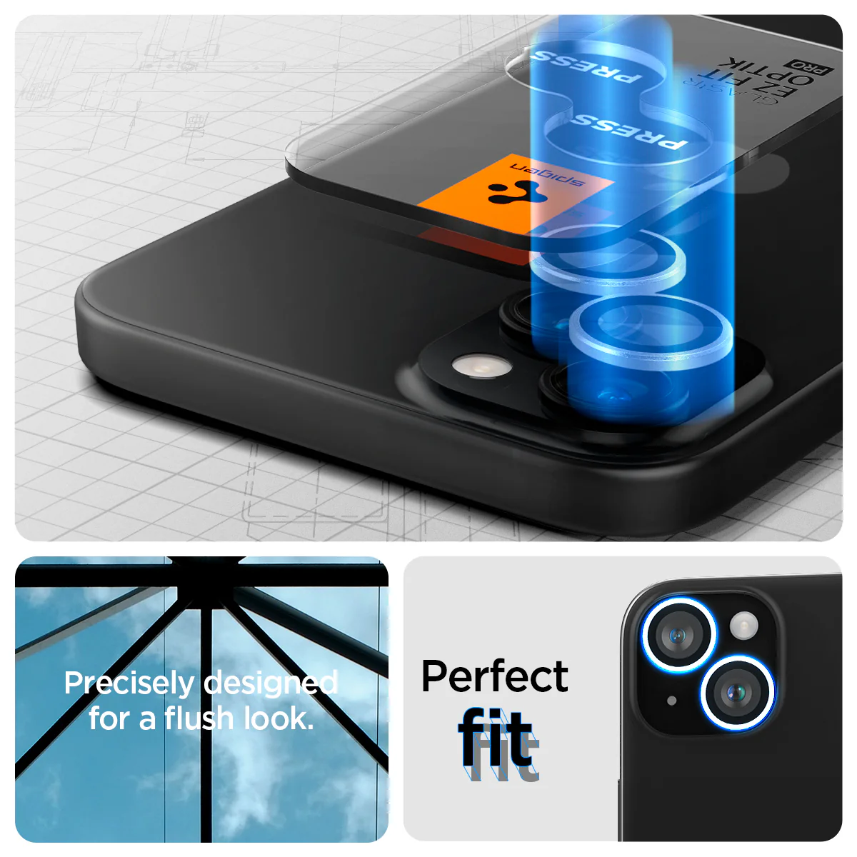 iPhone 15 Series - Optik Pro EZ Fit Lens Protector 41 iPhone 15 Series - Optik Pro EZ Fit Lens Protector