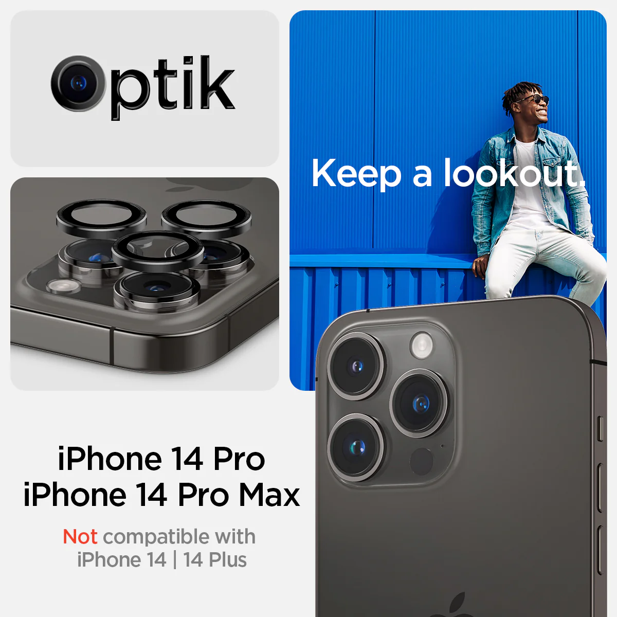 iPhone 14 Series - EZ Fit Optik Pro Lens Protector 10 iPhone 14 Series - EZ Fit Optik Pro Lens Protector