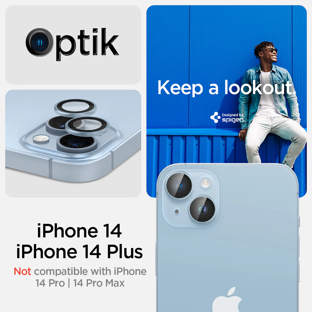 iPhone 14 Series - EZ Fit Optik Pro Lens Protector 70 iPhone 14 Series - EZ Fit Optik Pro Lens Protector