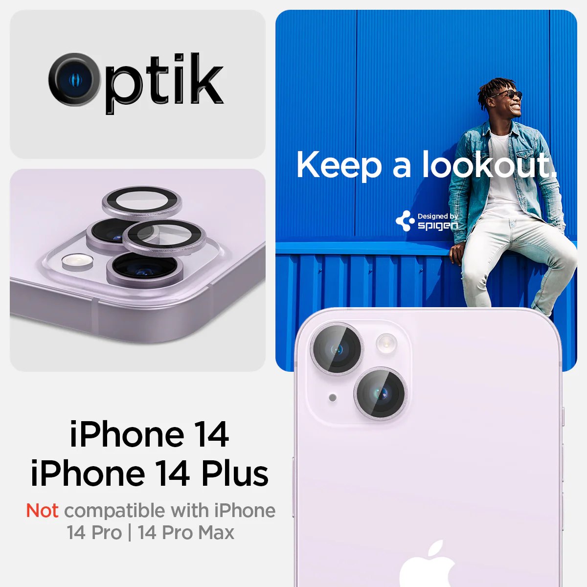 iPhone 14 Series - EZ Fit Optik Pro Lens Protector 94 iPhone 14 Series - EZ Fit Optik Pro Lens Protector