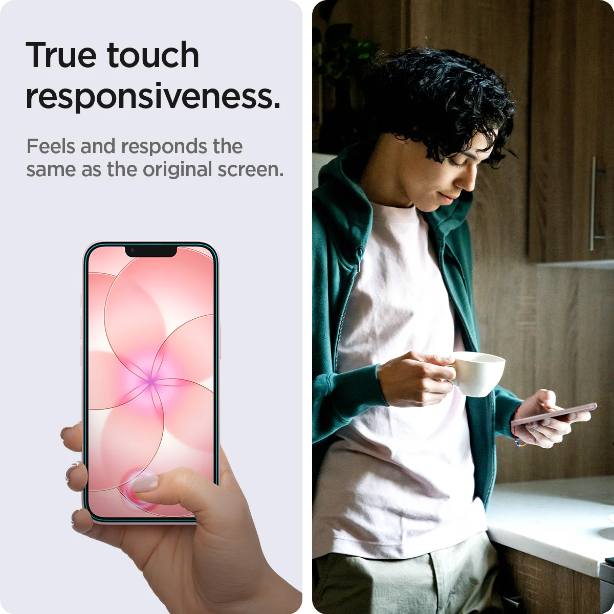 iPhone 17e Series - EZ Fit GLAS.tR | Sensor Protected 3 iPhone 17e Series - EZ Fit GLAS.tR | Sensor Protected
