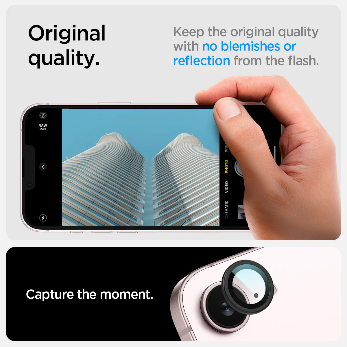 iPhone 17e Series - Optik Pro EZ Fit Lens Protector 7 iPhone 17e Series - Optik Pro EZ Fit Lens Protector