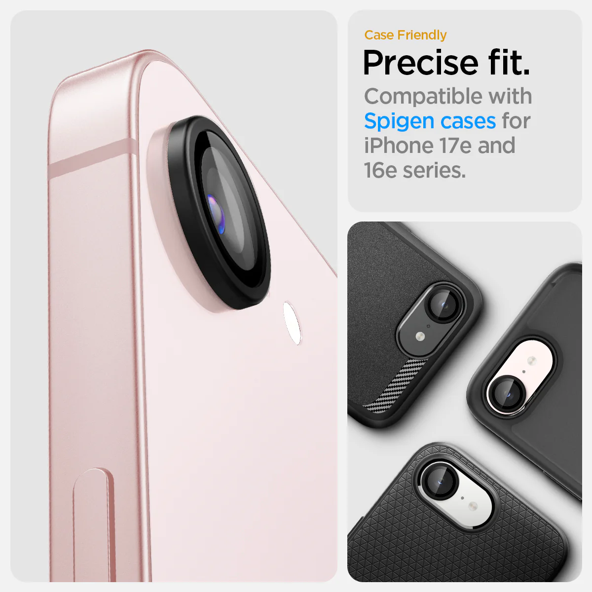 iPhone 17e Series - Optik Pro EZ Fit Lens Protector 8 iPhone 17e Series - Optik Pro EZ Fit Lens Protector
