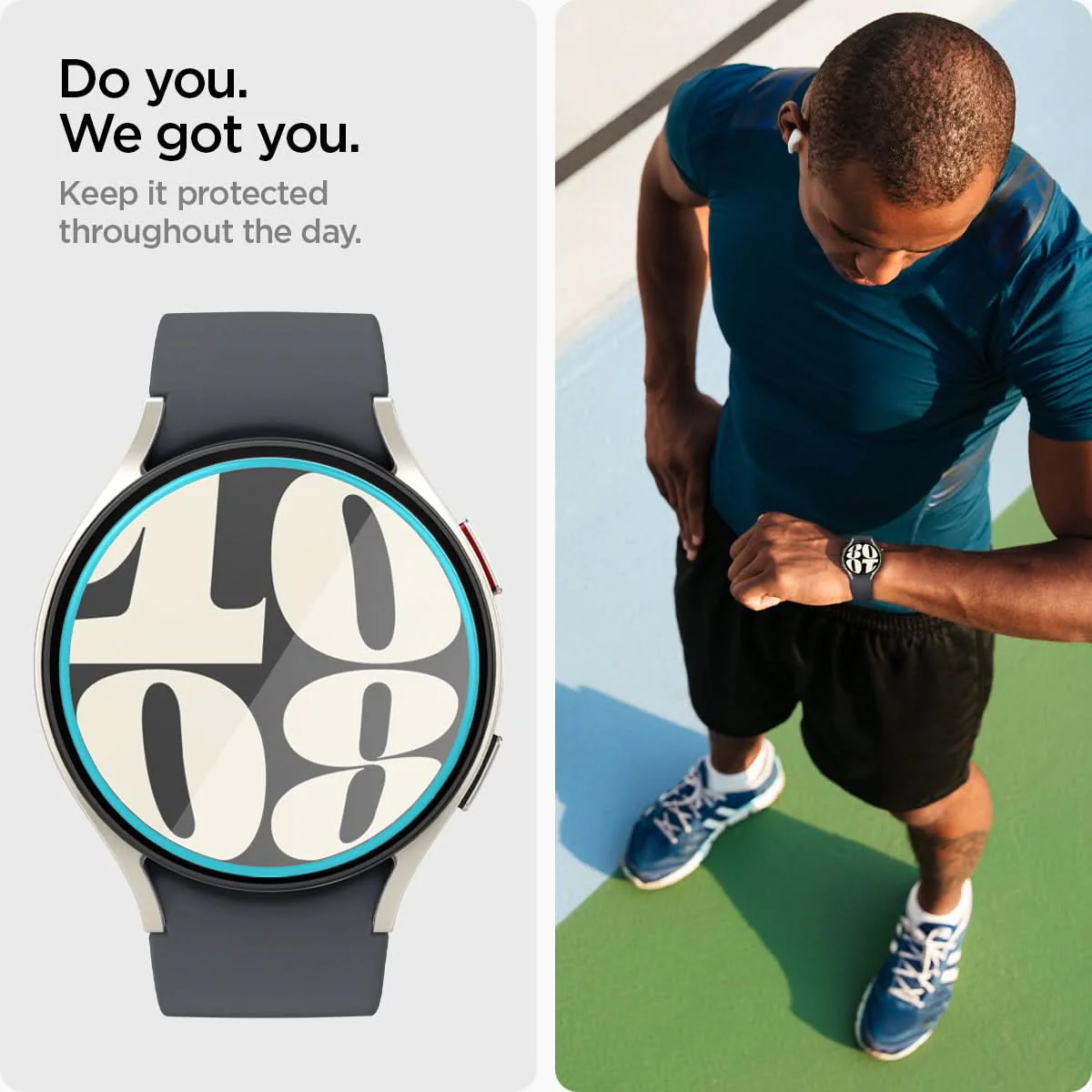 Galaxy Watch Series - GLAS.tR EZ Fit 58 Galaxy Watch Series - GLAS.tR EZ Fit