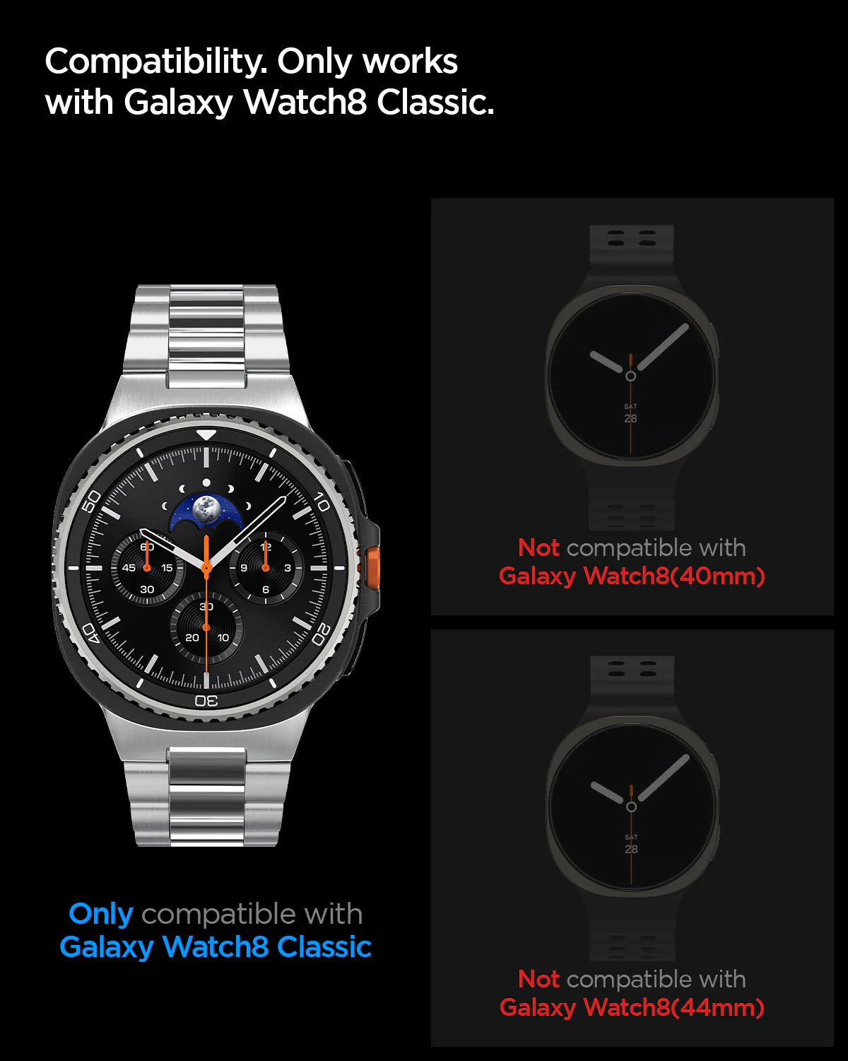 Galaxy Watch 8 Series - GLAS.tR EZ Fit 28 Galaxy Watch 8 Series - GLAS.tR EZ Fit