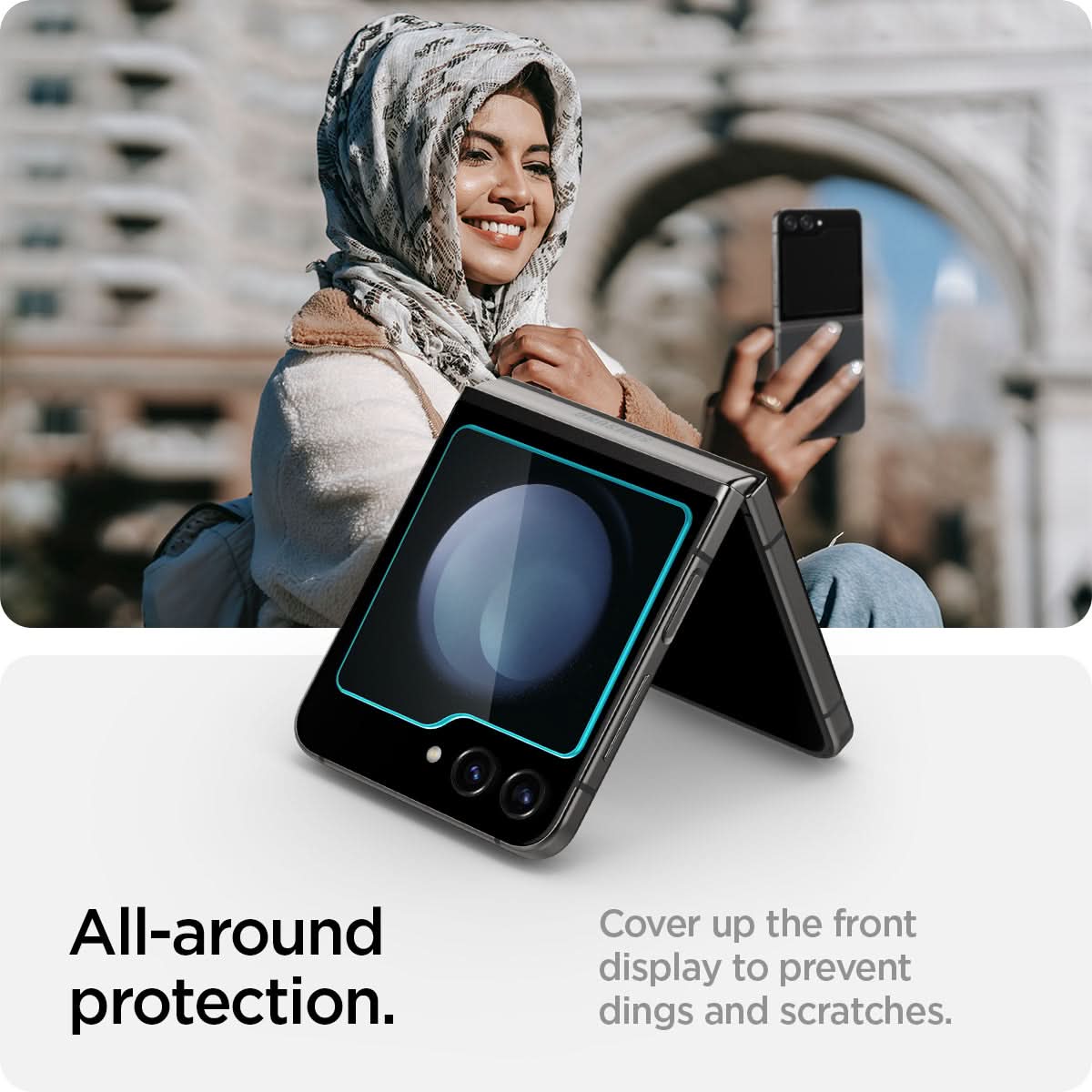 Galaxy Z Flip 5 Series - GLAS.tR EZ Fit 12 Galaxy Z Flip 5 Series - GLAS.tR EZ Fit