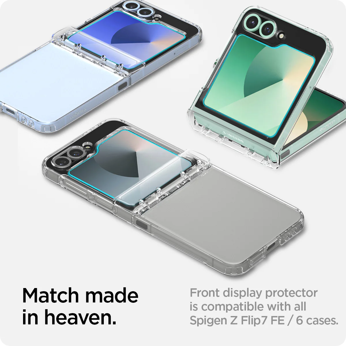Galaxy Z Flip 7 FE Series - GLAS.tR EZ Fit 12 Galaxy Z Flip 7 FE Series - GLAS.tR EZ Fit