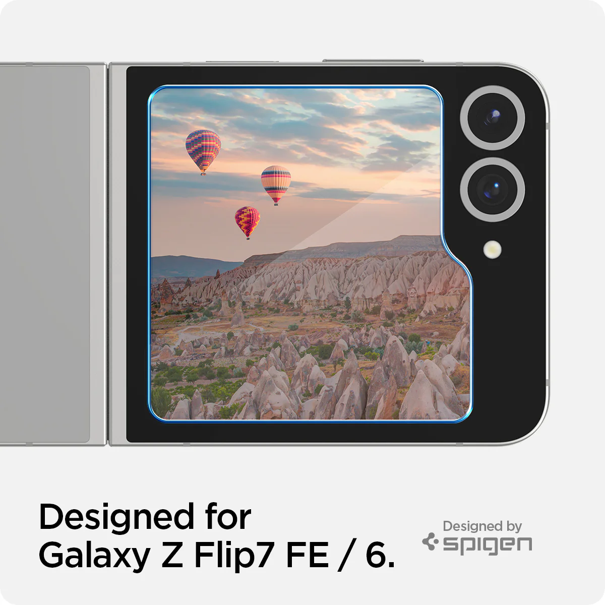 Galaxy Z Flip 7 FE Series - GLAS.tR EZ Fit 14 Galaxy Z Flip 7 FE Series - GLAS.tR EZ Fit