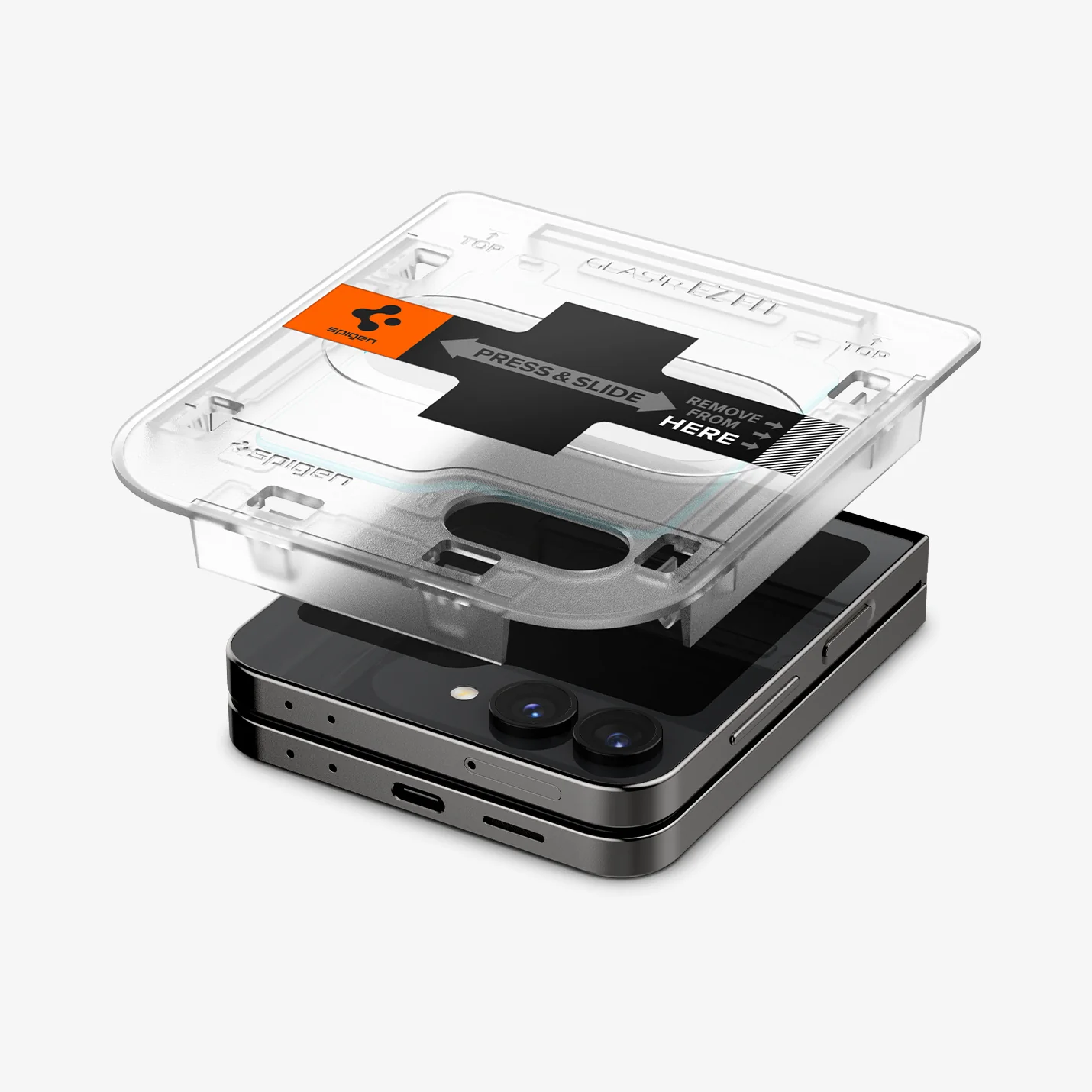 Galaxy Z Flip 7 FE Series - GLAS.tR EZ Fit 2 Galaxy Z Flip 7 FE Series - GLAS.tR EZ Fit