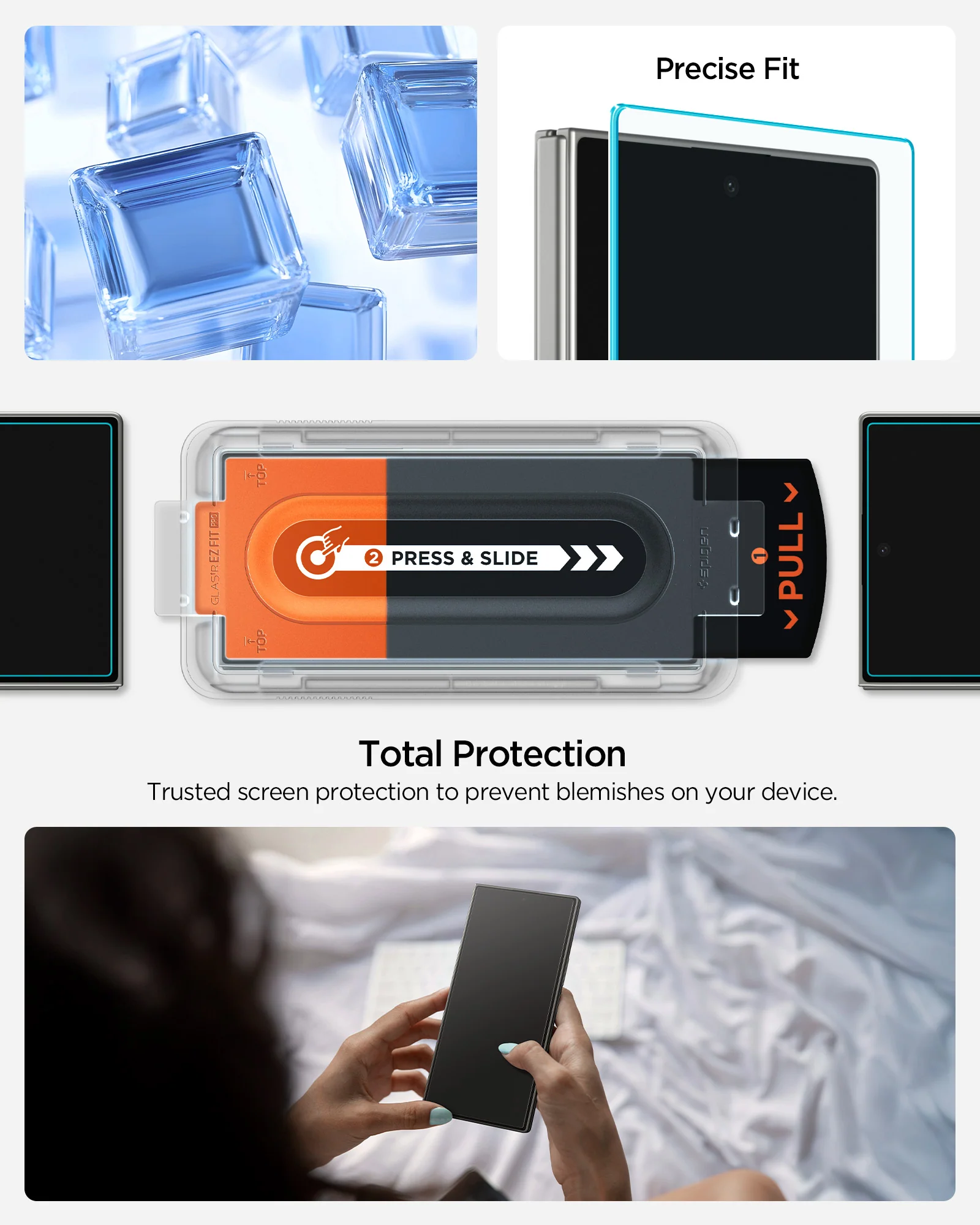 Galaxy Z Fold 7 Series - GLAS.tR EZ Fit Pro 12 Galaxy Z Fold 7 Series - GLAS.tR EZ Fit Pro