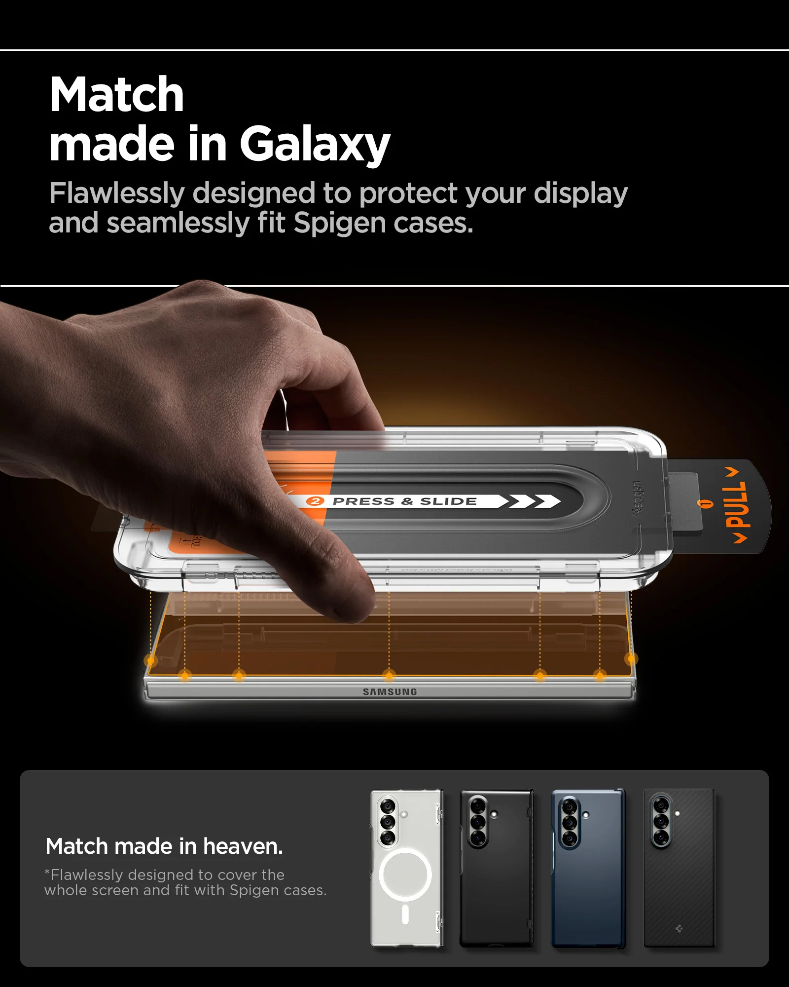 Galaxy Z Fold 7 Series - GLAS.tR EZ Fit Pro 8 Galaxy Z Fold 7 Series - GLAS.tR EZ Fit Pro
