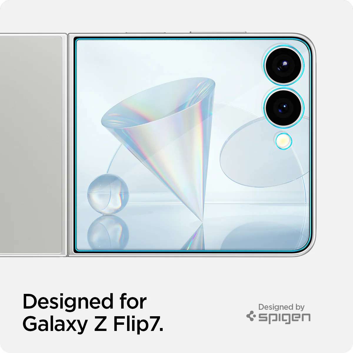 Galaxy Z Flip 7 Series - GLAS.tR EZ Fit 10 Galaxy Z Flip 7 Series - GLAS.tR EZ Fit