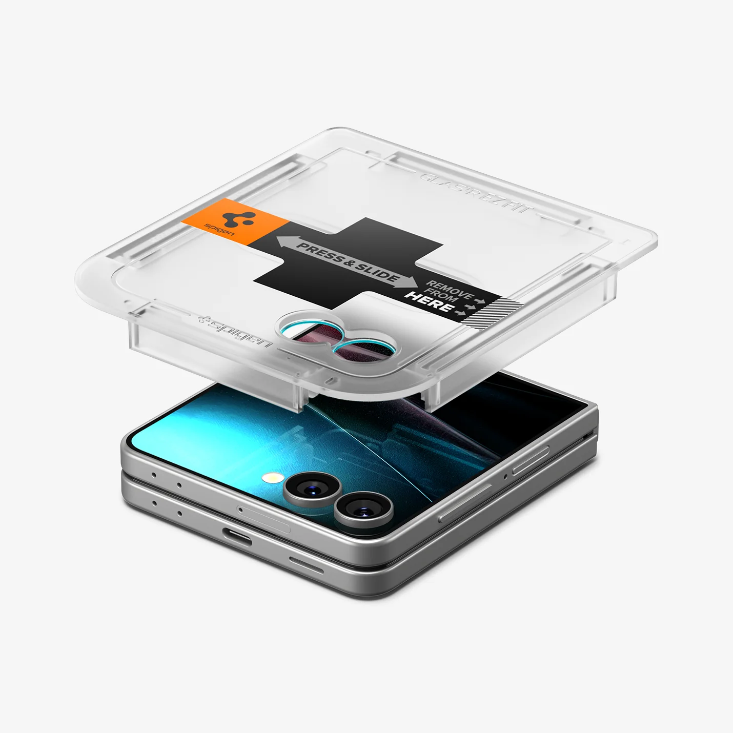 Galaxy Z Flip 7 Series - GLAS.tR EZ Fit 3 Galaxy Z Flip 7 Series - GLAS.tR EZ Fit