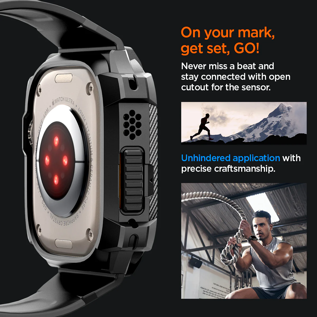 Apple Watch Series - Rugged Armor Pro 12 Apple Watch Series - Rugged Armor Pro