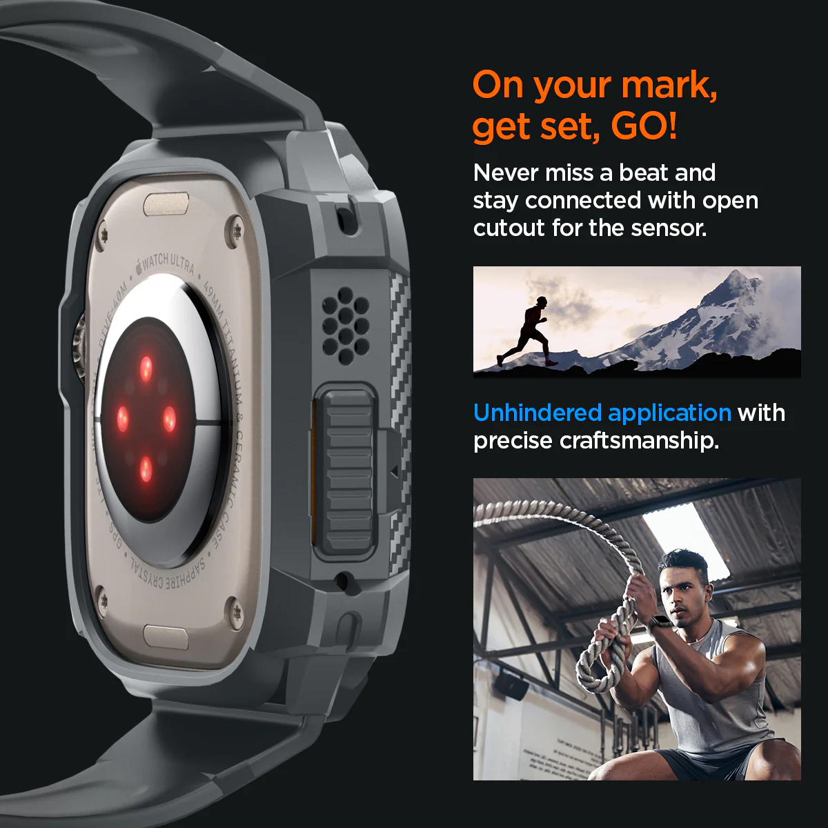 Apple Watch Series - Rugged Armor Pro 150 Apple Watch Series - Rugged Armor Pro