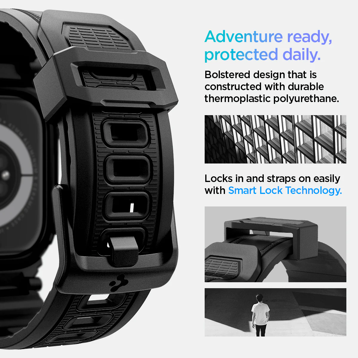 Apple Watch Series - Rugged Armor Pro 180 Apple Watch Series - Rugged Armor Pro