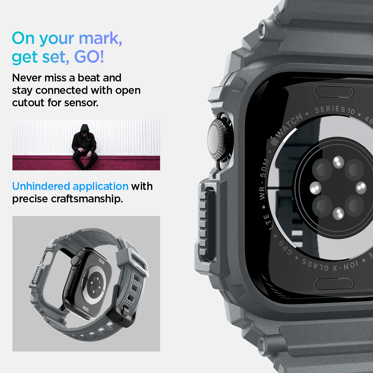 Apple Watch Series - Rugged Armor Pro 206 Apple Watch Series - Rugged Armor Pro