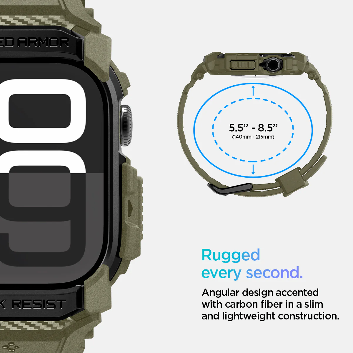 Apple Watch Series - Rugged Armor Pro 214 Apple Watch Series - Rugged Armor Pro