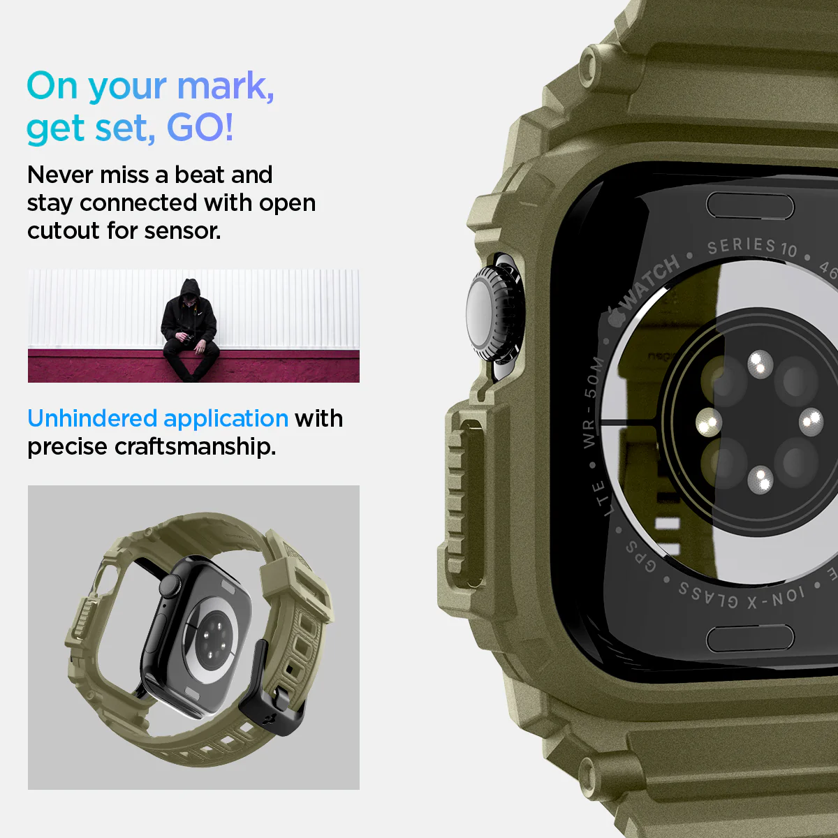 Apple Watch Series - Rugged Armor Pro 215 Apple Watch Series - Rugged Armor Pro