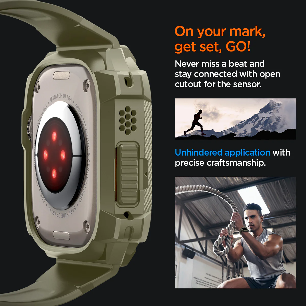 Apple Watch Series - Rugged Armor Pro 36 Apple Watch Series - Rugged Armor Pro