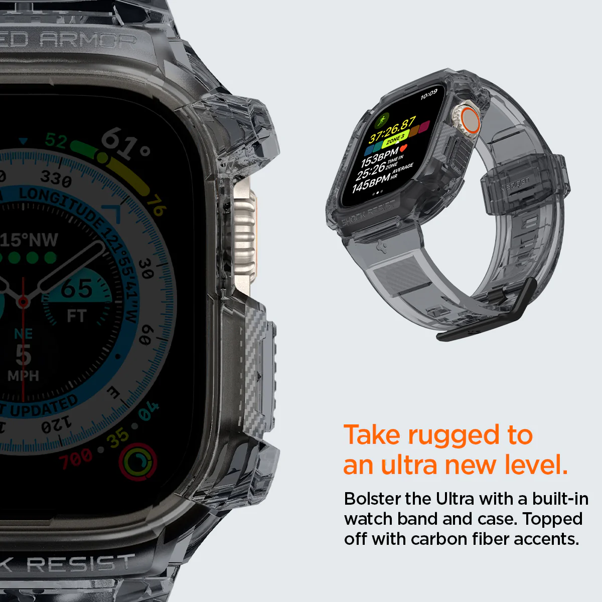 Apple Watch Series - Rugged Armor Pro 46 Apple Watch Series - Rugged Armor Pro
