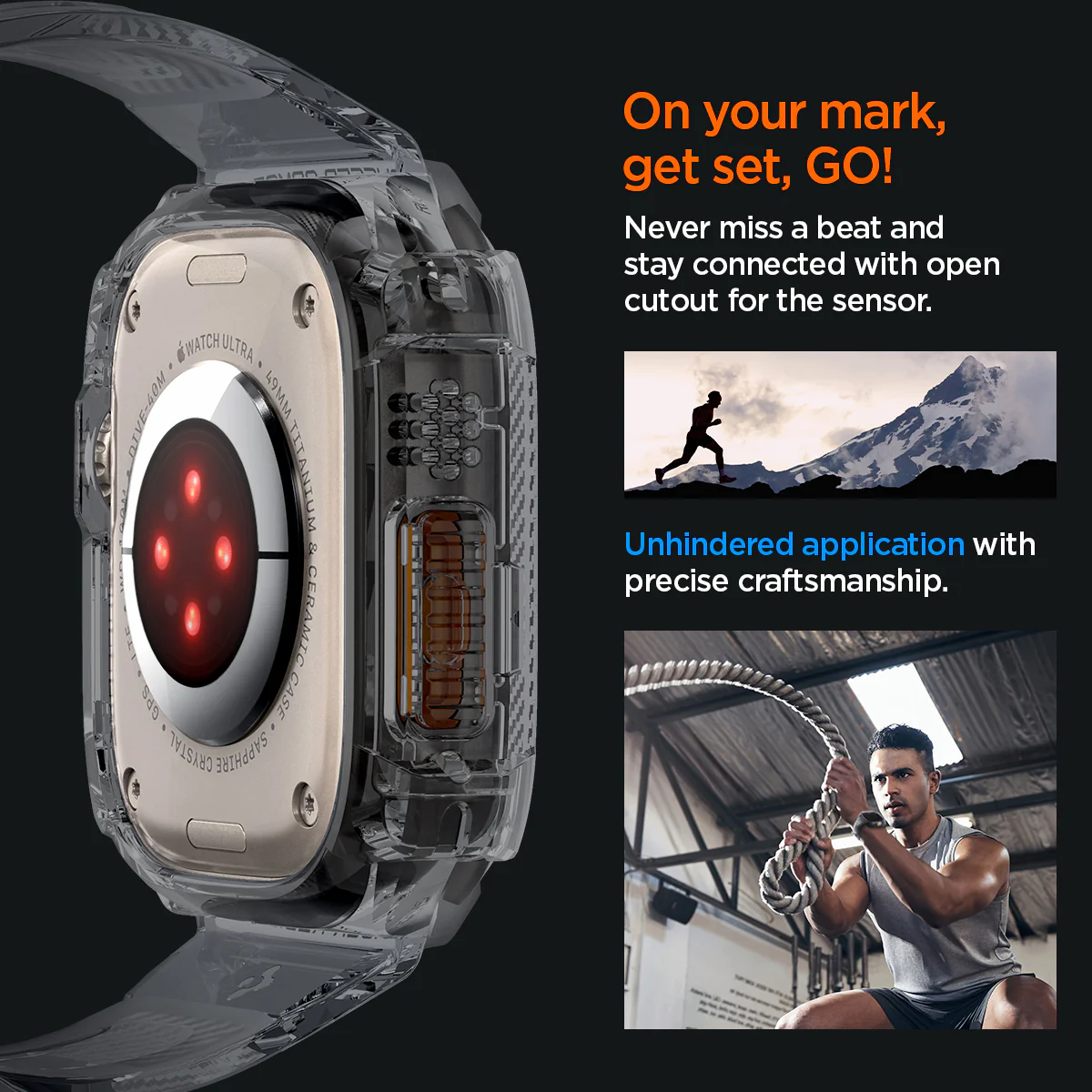 Apple Watch Series - Rugged Armor Pro 48 Apple Watch Series - Rugged Armor Pro