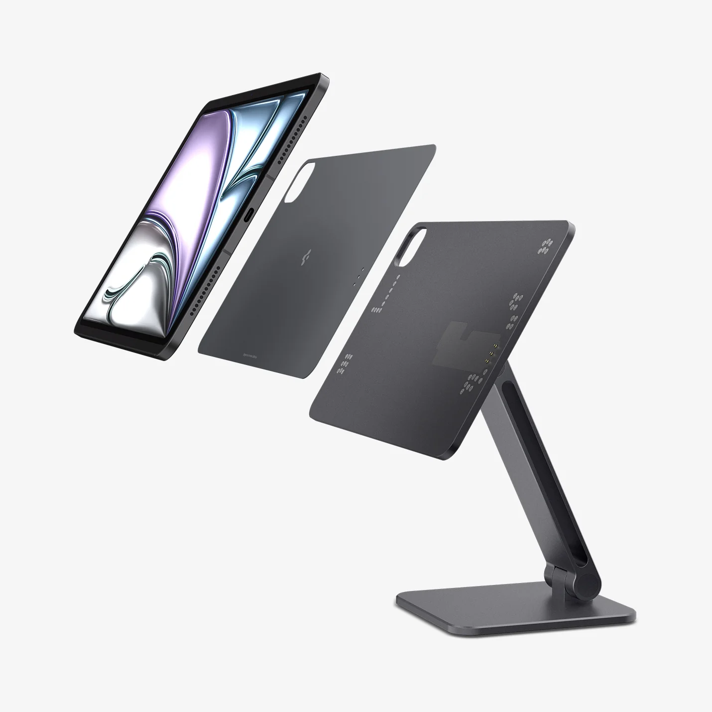 iPad Magnetic Wireless Charging Stand (Mag Fit) 12 iPad Magnetic Wireless Charging Stand (Mag Fit)